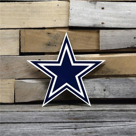 Authentic Street Signs Authentic Street Signs 99008 12 in. Dallas Cowboys Primary Steel Logo 99008